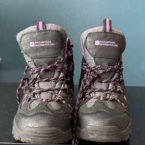 Mountain Warehouse Women's Ankle Boots - Black and Purple